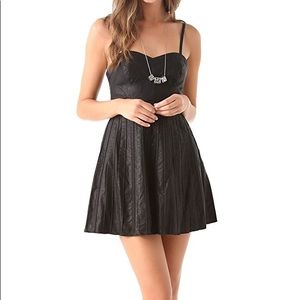 Free People Black Mini Dress